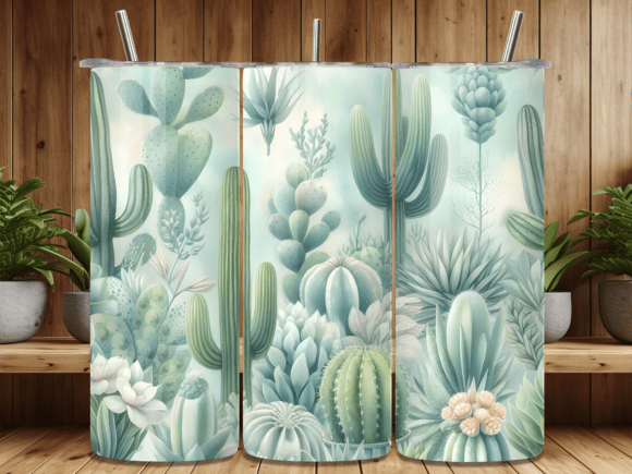Aesthetic Desert Cactus Tumbler Wrap Review