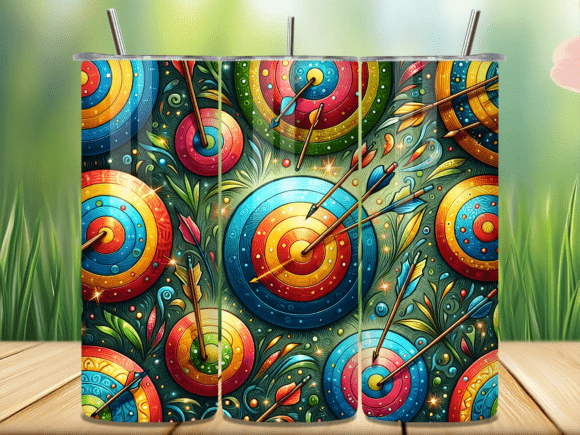 Boho Archery Target Tumbler Wraps Review