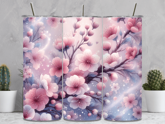 Cherry Blossom Pink Tumbler Wraps Review