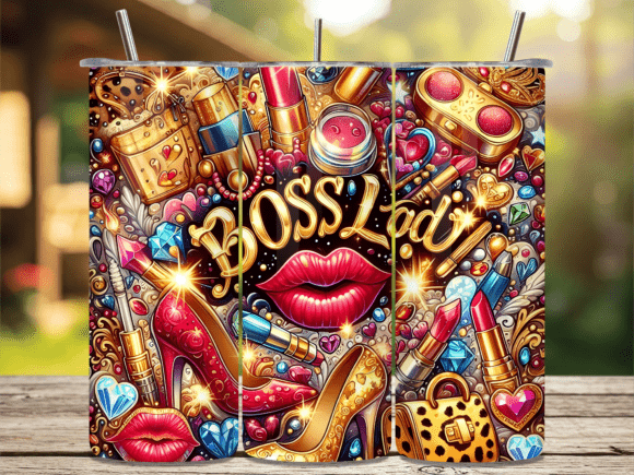 Glam Makeup Boss Lady Tumbler Wraps Review