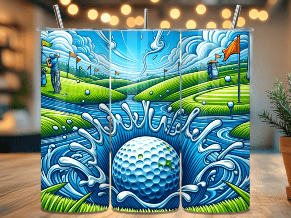 Golf Ball Water Splash Tumbler Wrap Review