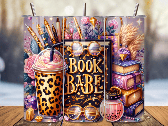 Leopard Book Babe Tumbler Wraps Review