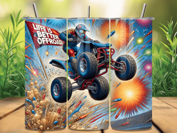Life is Better Offroad Tumbler Wrap Review