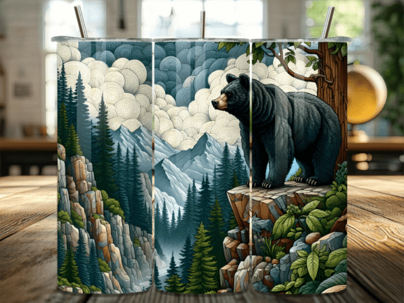 Mountain Peak Black Bear Tumbler Wrap Review