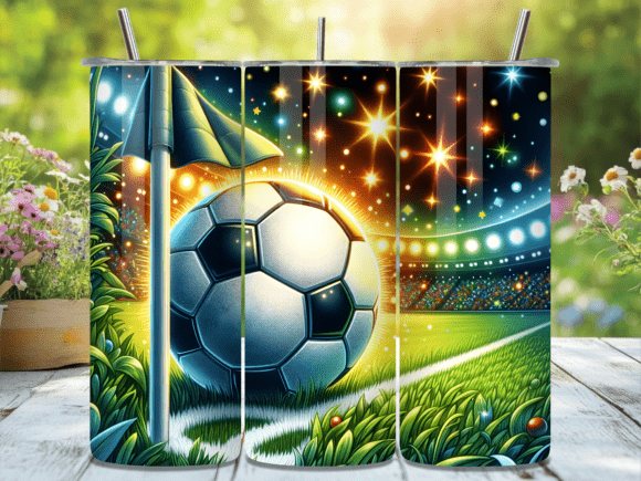 Soccer Field Goal Light Tumbler Wrap Review