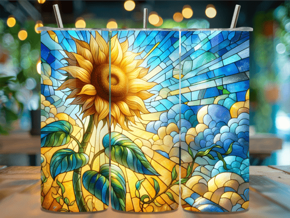 Sunlight Sunflower Garden Tumbler Wraps Review