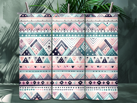 Tribal Geometric Pattern Tumbler Wrap Review